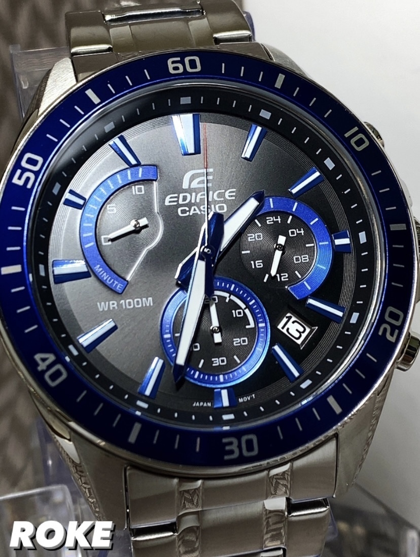 新品 CASIO カシオ EDIFICE エディフィス 正規品 腕時計 クロノグラフ 