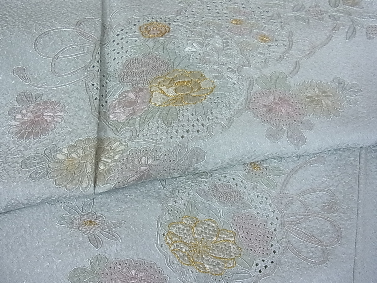 汕頭刺繍 中国三大刺繍 スワトウ刺繍 着物屋こころ□訪問着 平和屋 