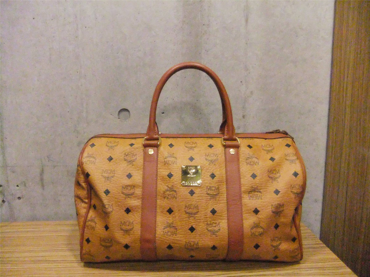 セール，大得価 【正規中古品♪人気 エムシーエム MCM ボストンバッグ
