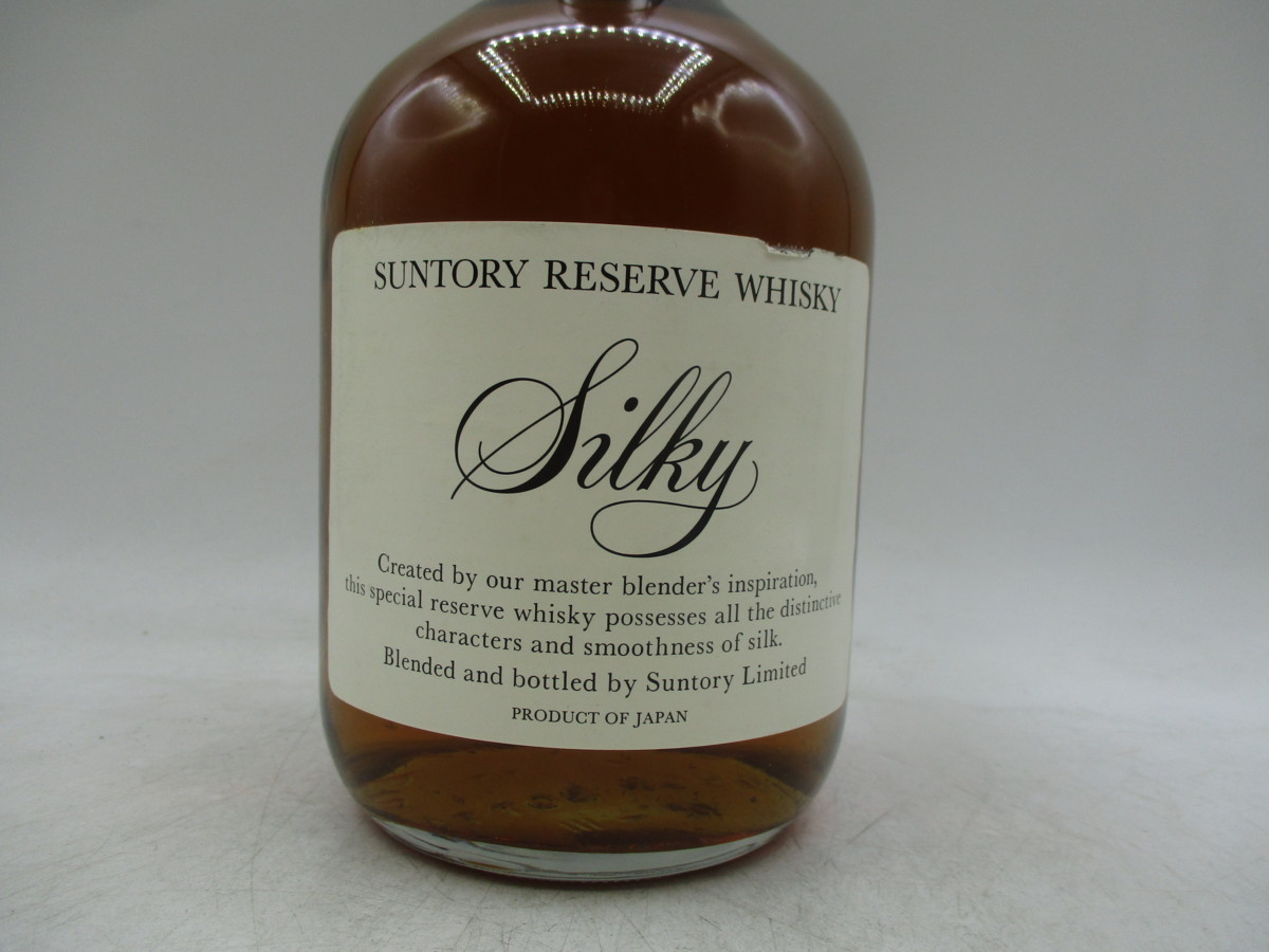 同梱OK商品】SUNTORY RESERVE WHISKY Silky サントリー リザーブ