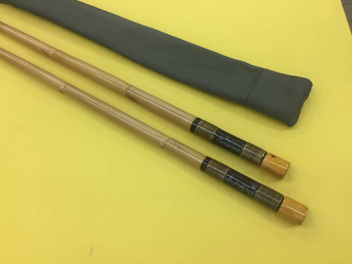 朱紋峰 シマノ 朱紋峰嵐水竿掛け2本物 - 嵐水 2本物竿掛け イシグロ