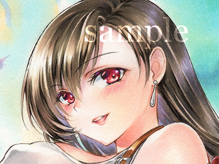 同人 手描きイラスト Ff7 ティファ ロックハート イラストボード Final Fantasy Vii 手描きイラスト 売買されたオークション情報 Yahooの商品情報をアーカイブ公開 オークファン Aucfan Com