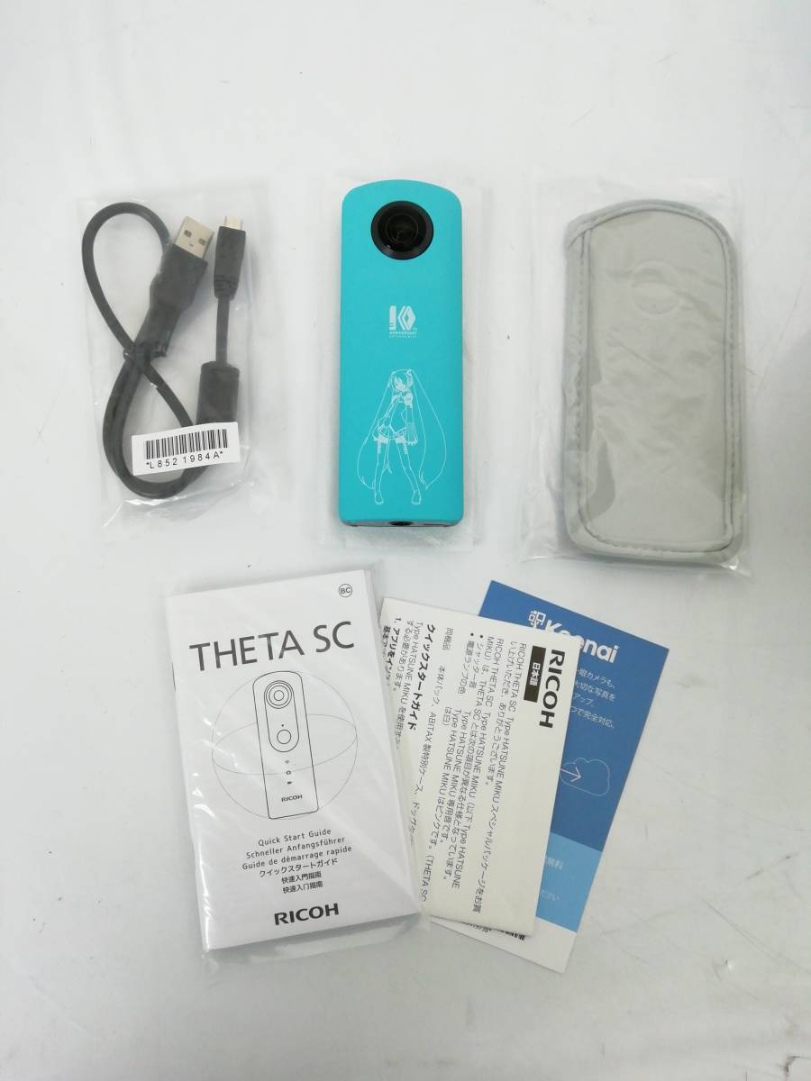RICOH 360度カメラ THETA SC 初音ミク 限定モデル ミクシータ THETA SC