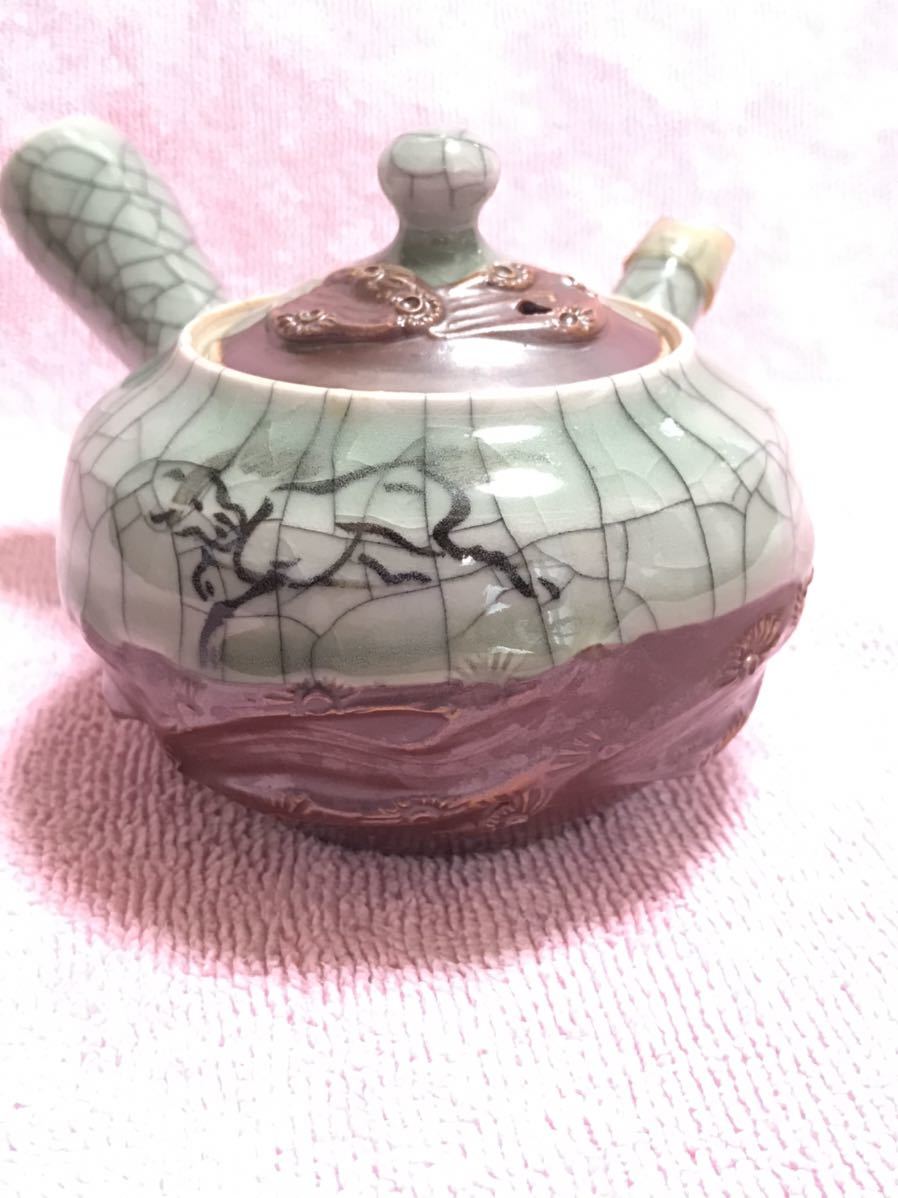 古作 大堀相馬焼 急須 煎茶道具 古美術 古道具 アンティーク 古作 大堀相馬焼 急須 煎茶道具 古美術 古道具 アンティーク 美術品