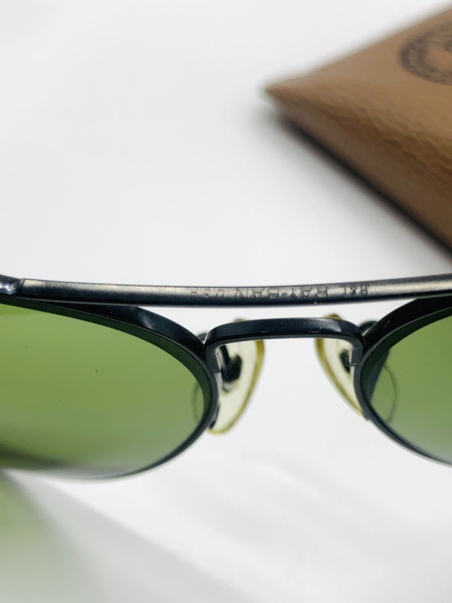 Ray-Ban ボシュロム USA製 vintage Sunglasses Black Chrome 62口14
