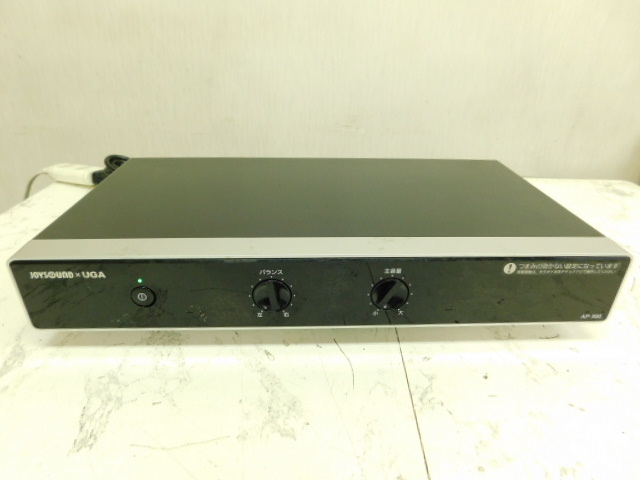 JOYSOUND パワーアンプ AP-300 ジョイサウンド MODEL:AP-300 カラオケ