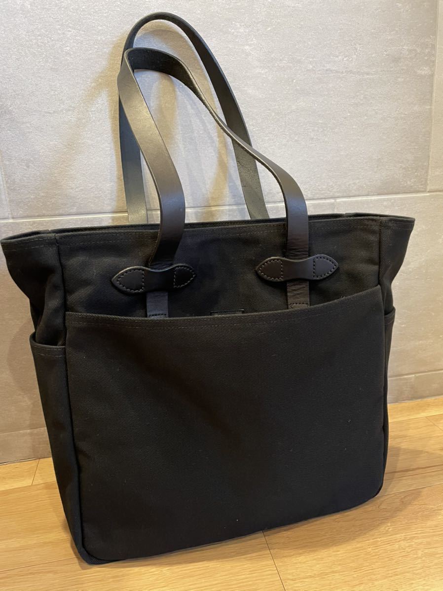 ■ FILSON フィルソン トートバッグ キャンバス TOTE ブラック 黒