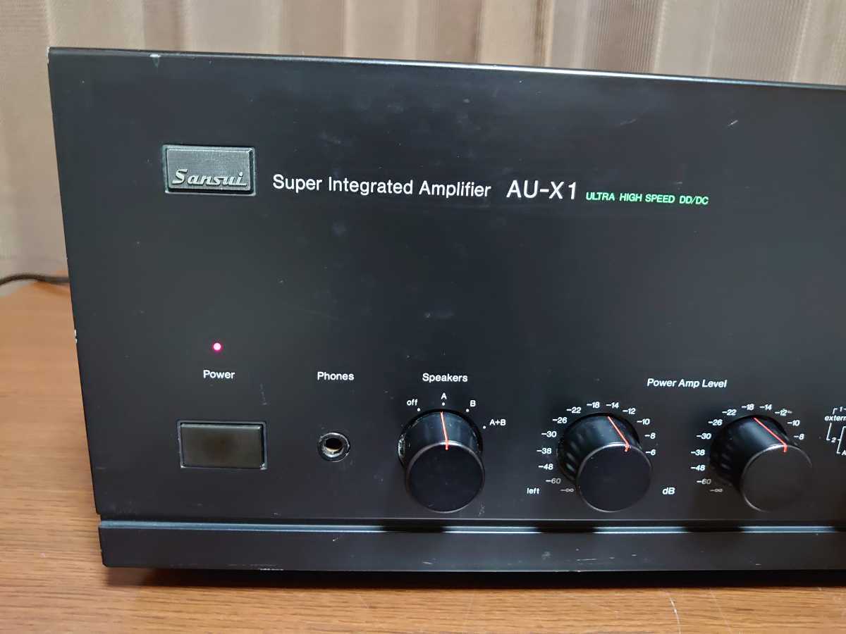 サンスイ SANSUI プリメインアンプ AU-X1 難ありの動作品です！ 【公式 