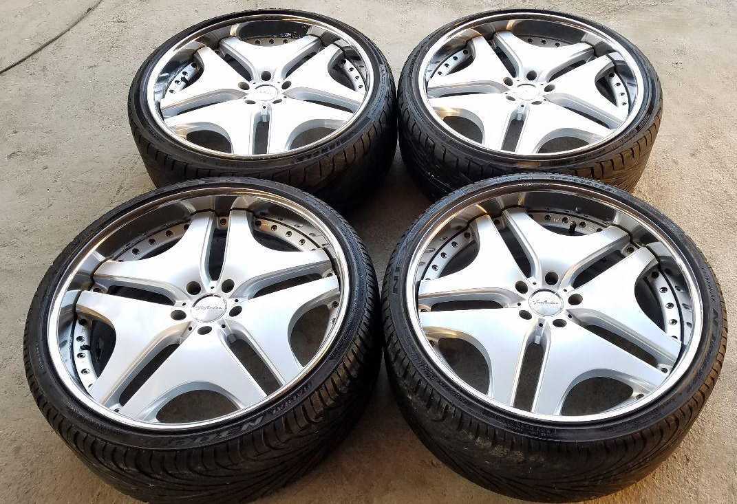 TRAFFICSTAR RTV トラフィックスター 22インチタイヤホイール　pcd120 LS600H LS460 