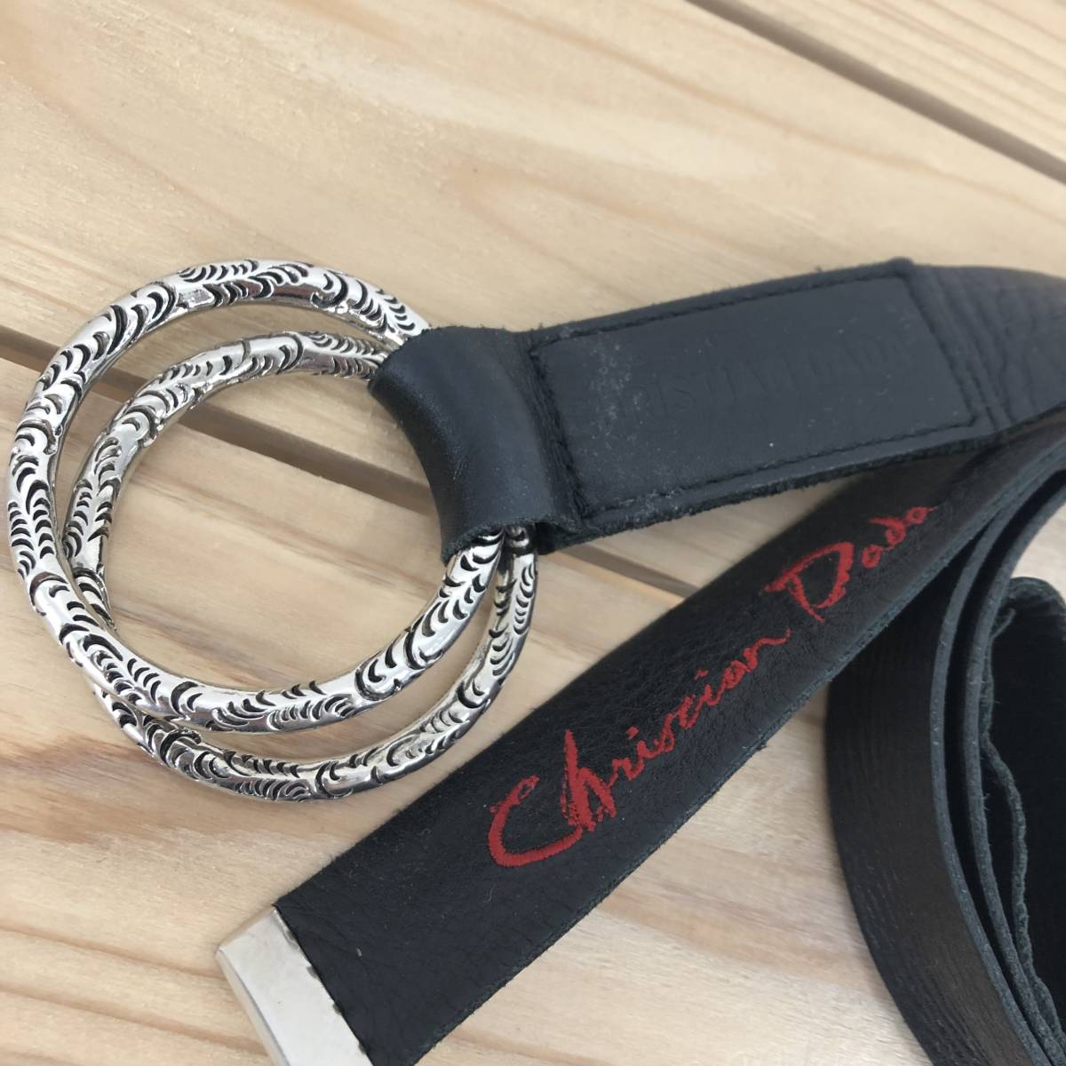 CHRISTIAN DADA クリスチャンダダ 18SS KARAKUSA Buckle Leather