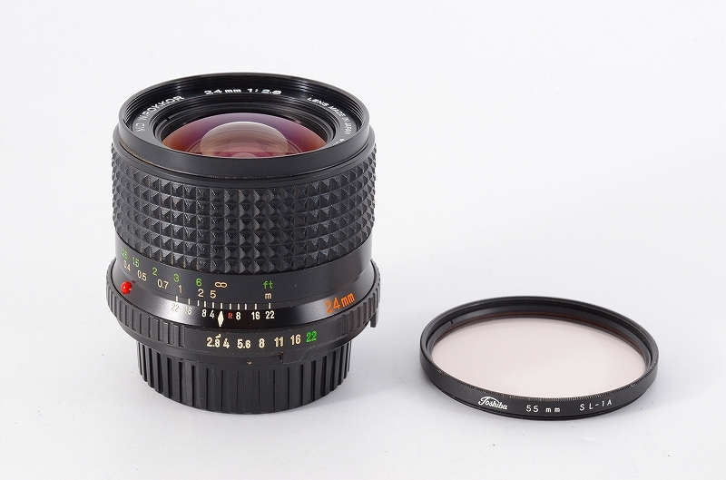 24mm MD MINOLTA Minolta ミノルタ - F2.8 MC Rokkor-X Lens Wide W