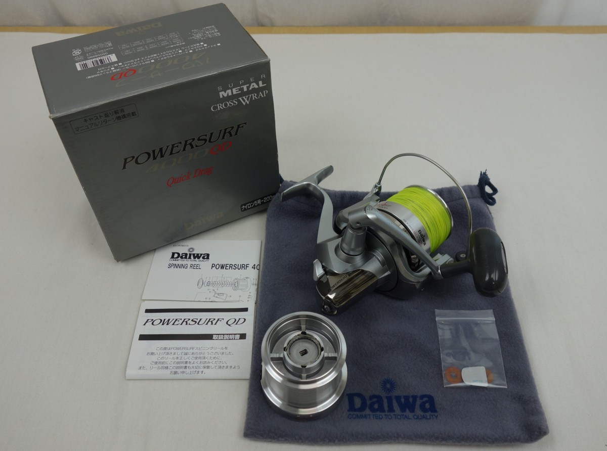 Daiwa ダイワ POWER SURF パワーサーフ 4000QD スピニングリール