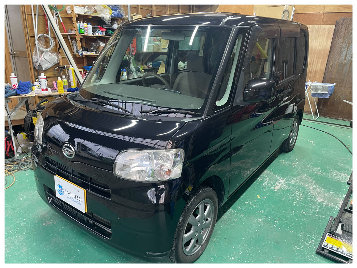 ★激安★1円～現状売り切り H21年式 ダイハツ　L375Sタント 黒 車検ほぼ満タン 片側電動スライドドア 自動車基本
