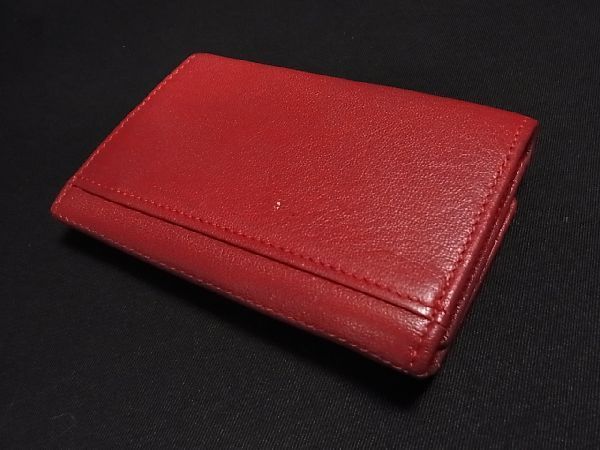 1円 □美品□ Christian Dior ディオール ロゴ レザー ゴールド金具 6