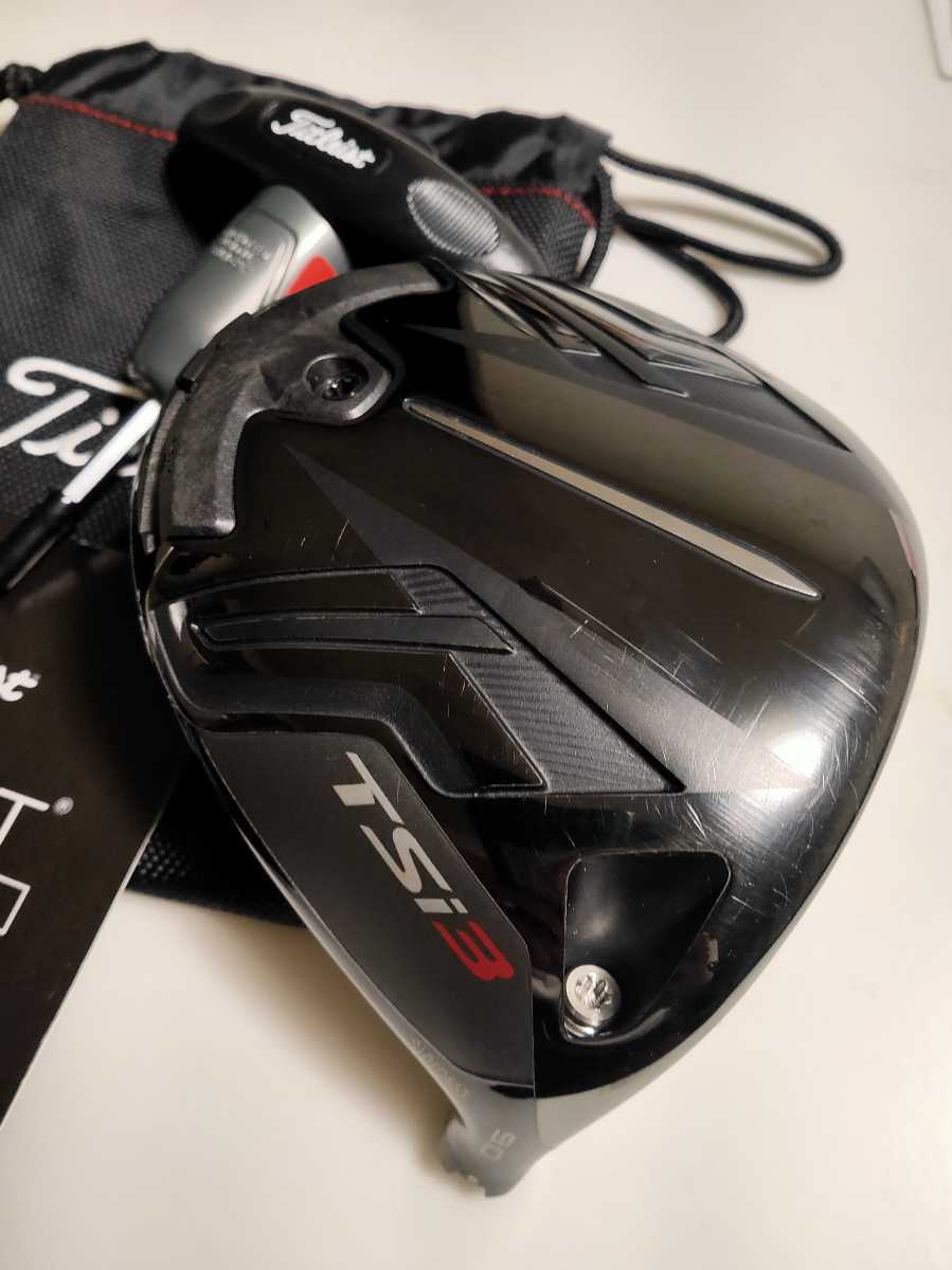 Titleist TSi3 ドライバー【ヘッドのみ】9.0度 カバー/レンチ付 TSi3 9.0度 ヘッドのみ レンチ付き Titleist タイトリスト