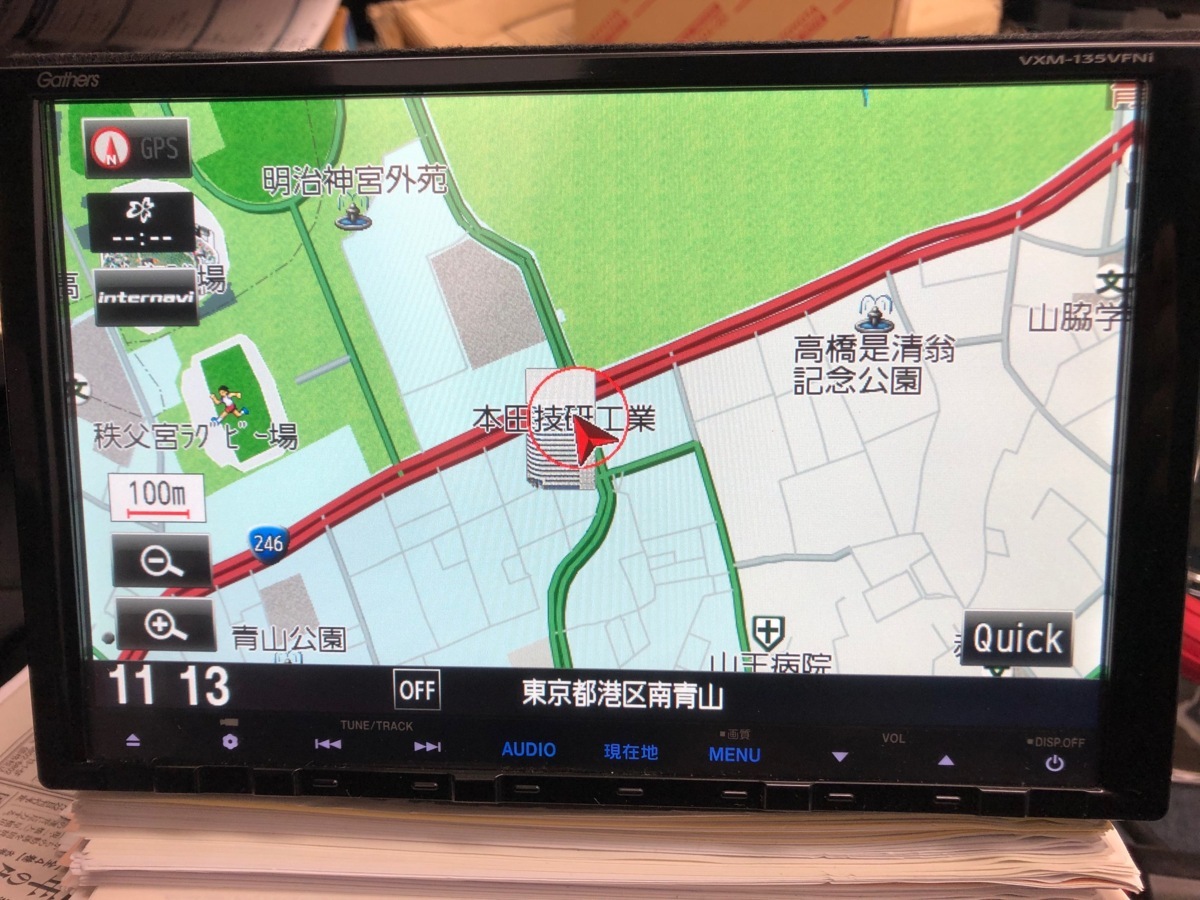 ホンダ 純正 ナビ VXM-135VFNi 9インチ インターナビ 中古品 公式通販