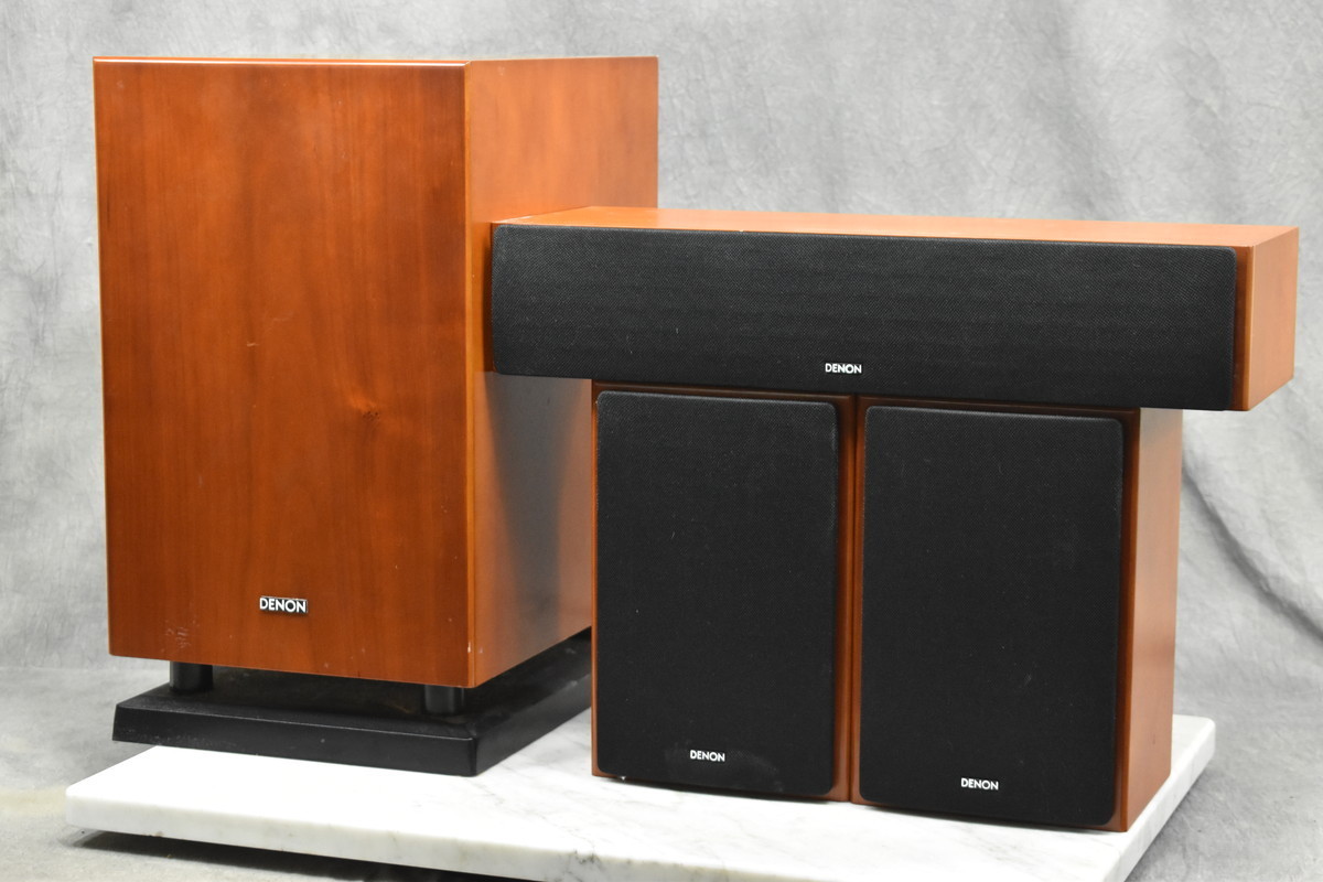 DENON デノン スピーカーセット SC-A55SG/SC-C55SG/DSW-55SG【ジャンク