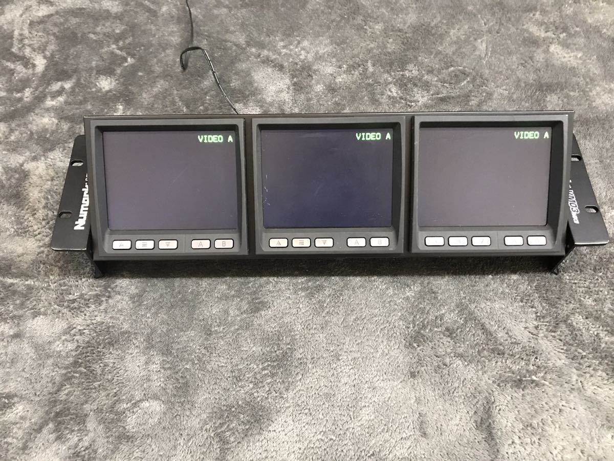 NUMARK VM03 MKII 三連LCDビデオモニター 動作品 中古NUMARK Numark 3