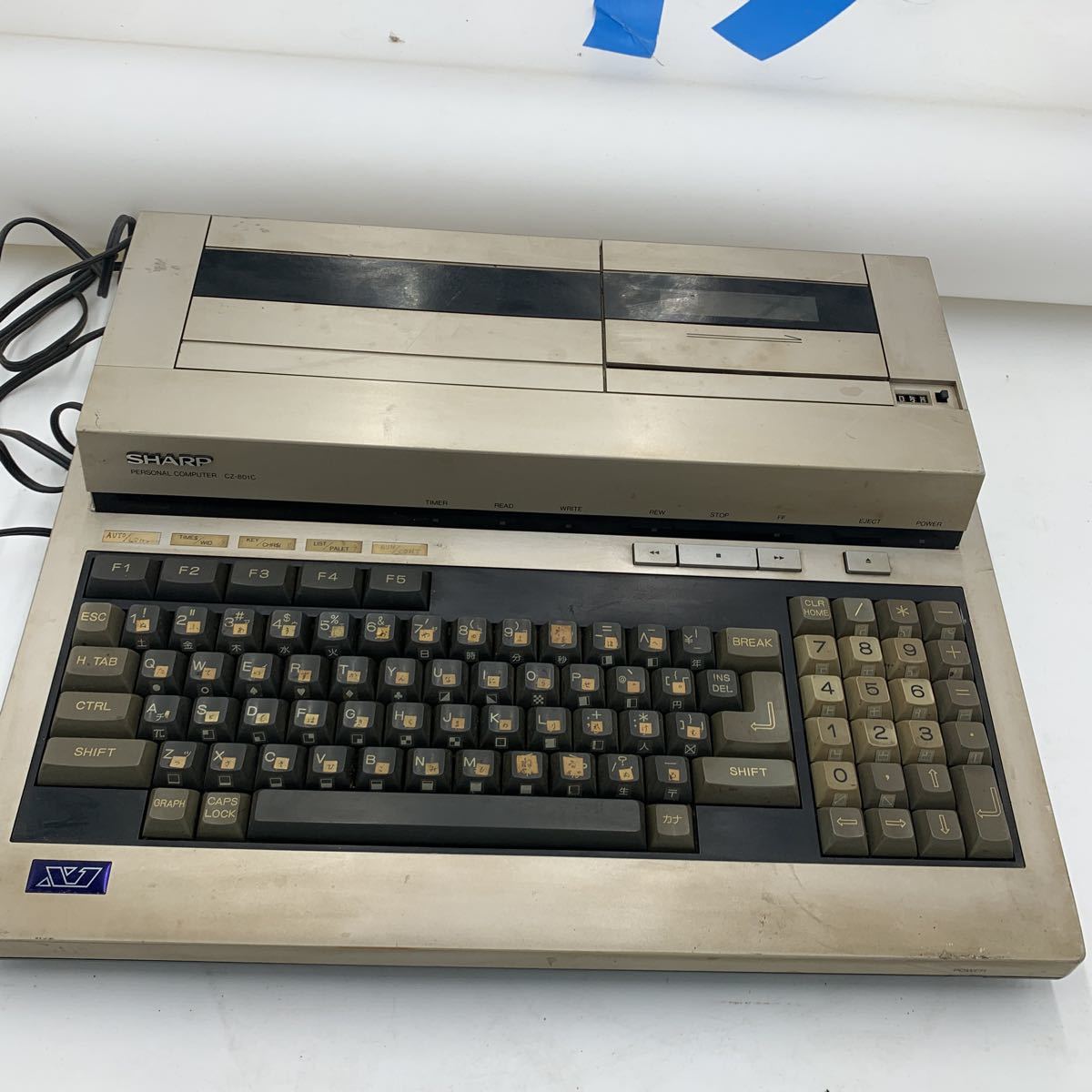 d*y様 SHARP X1 CZ-801C 本体 レトロPC X1 - SHARP シャープ Yahoo!オークション Sharp | CZ-801C CZ-800C X1C