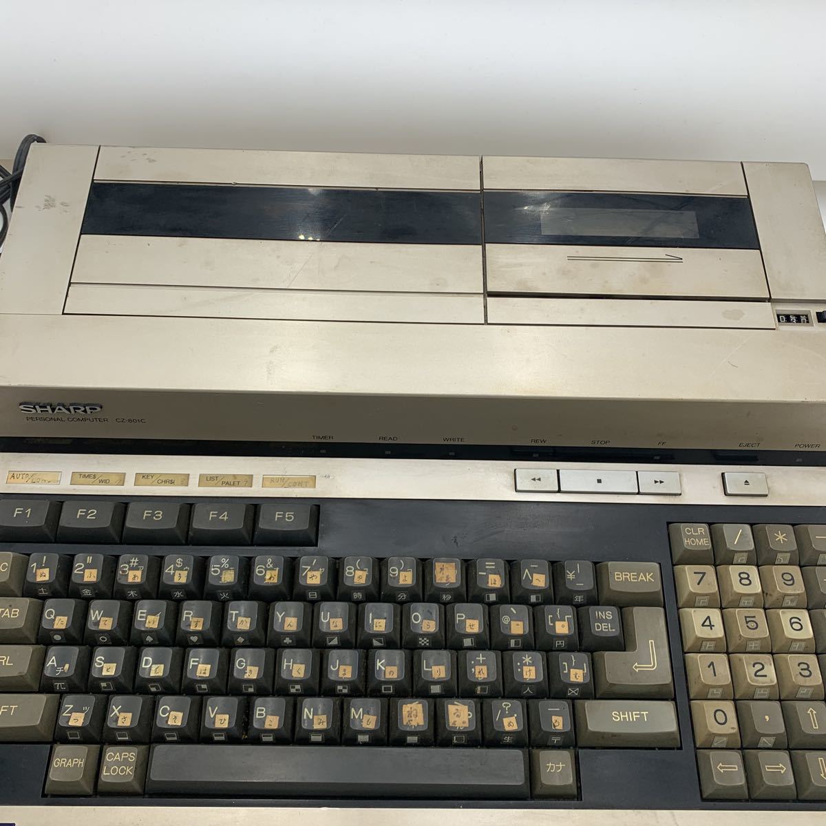 X1 - SHARP シャープ Yahoo!オークション Sharp | CZ-801C CZ-800C X1C
