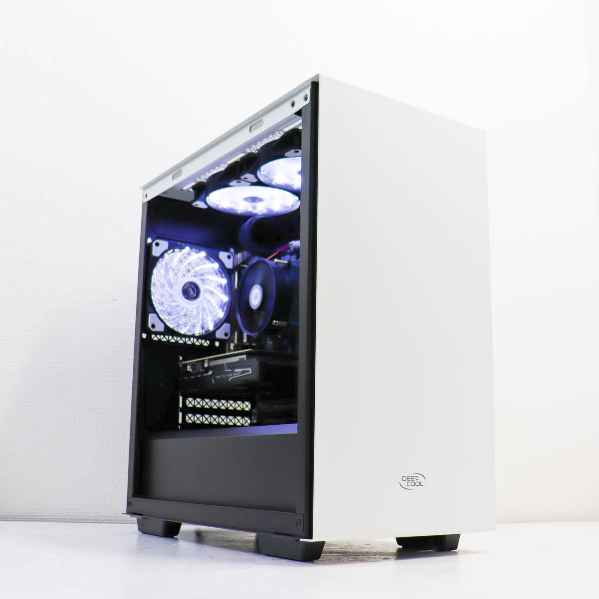 極品ホワイトゲーミングPC一式セット】i7-4770/GTX1650/FX/株 