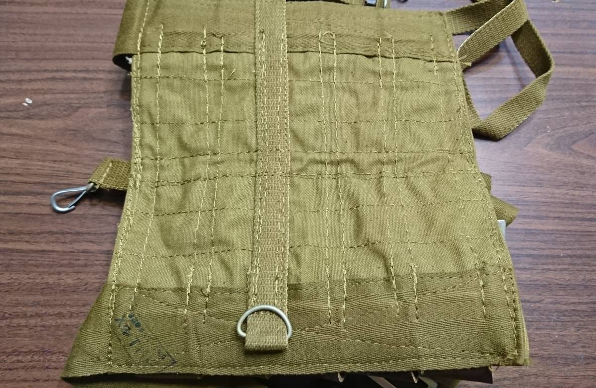 ソ連軍ロシア軍実物 VOG-25用10連グレネードポーチ/バンダリア AK GP