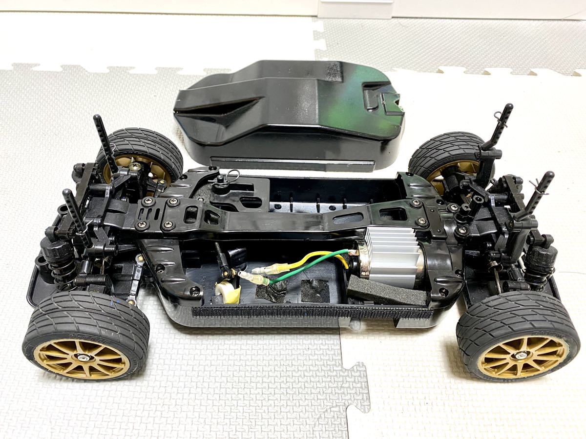 ラジコン・ドローン タミヤ TB-01シャーシ 未走行 メカ付き