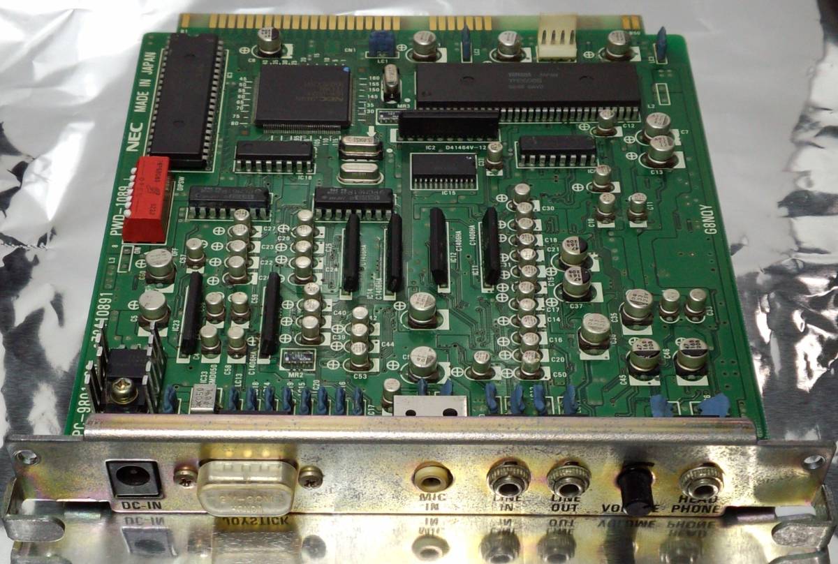 NEC PC-9801-86音源ボード ジャンク 郵送無料 PC-98 パソコン 【公式通販】