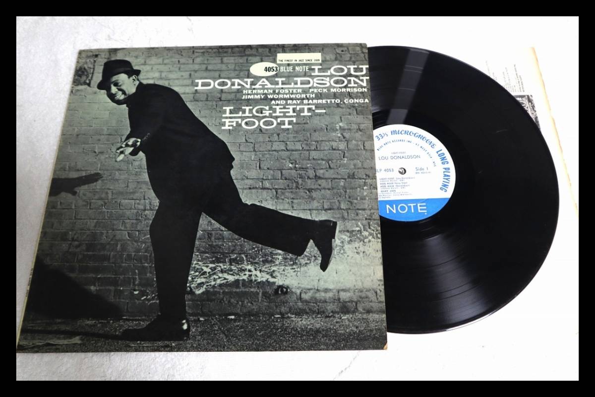 大得価，大人気 LOU DONALDSON/LIGHT FOOT/US/original/BLUE NOTE/BLP 
