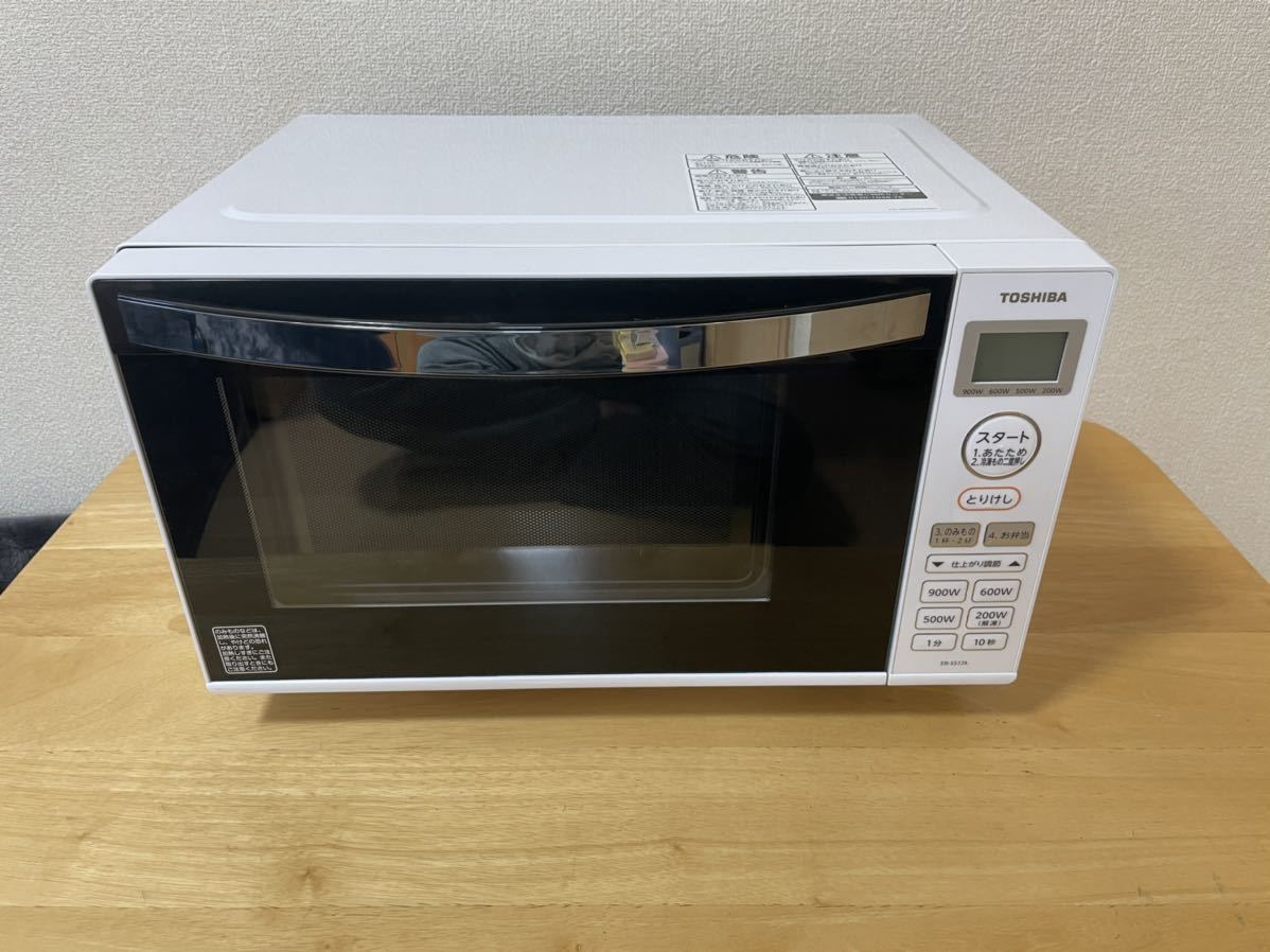 2020-0064 TOSHIBA ER-SS17A 東芝 電子レンジ ER-SS17A 東芝 ホワイト