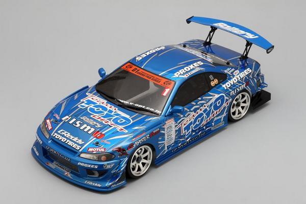 ヨコモ TeamTOYO with GP SPORTS S15シルビア ボディ SD-TY15BSの入札