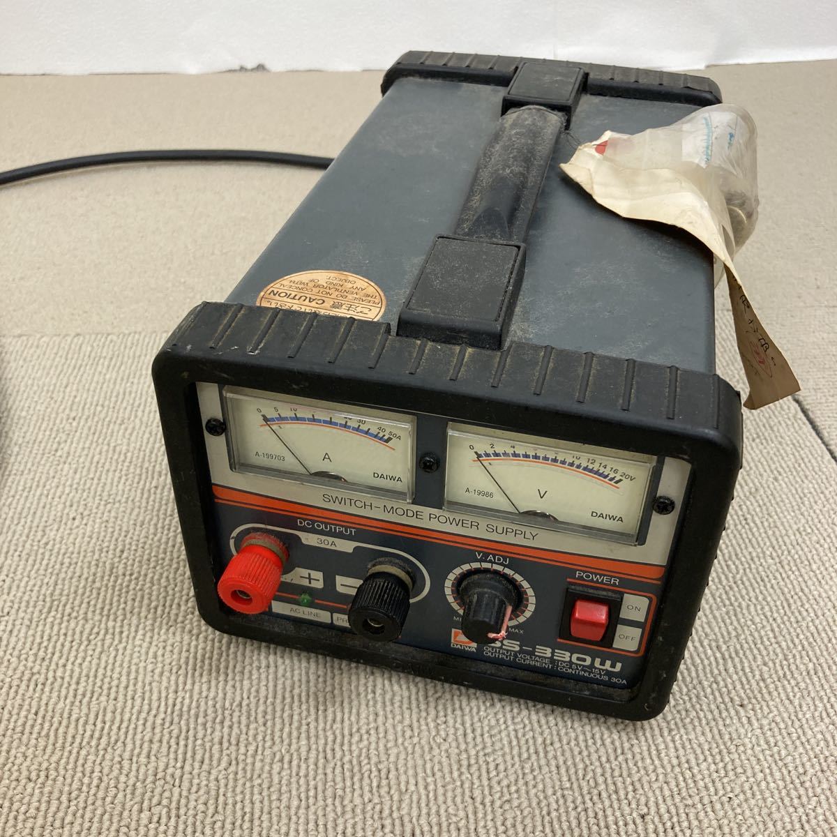 DAIWA SS-330W 安定化電源 30A ダイワ アマチュア無線 SS-330W DAIWA 安定化電源 daiwa⁄ダイワ ZEROnet]Σアマチュア無線