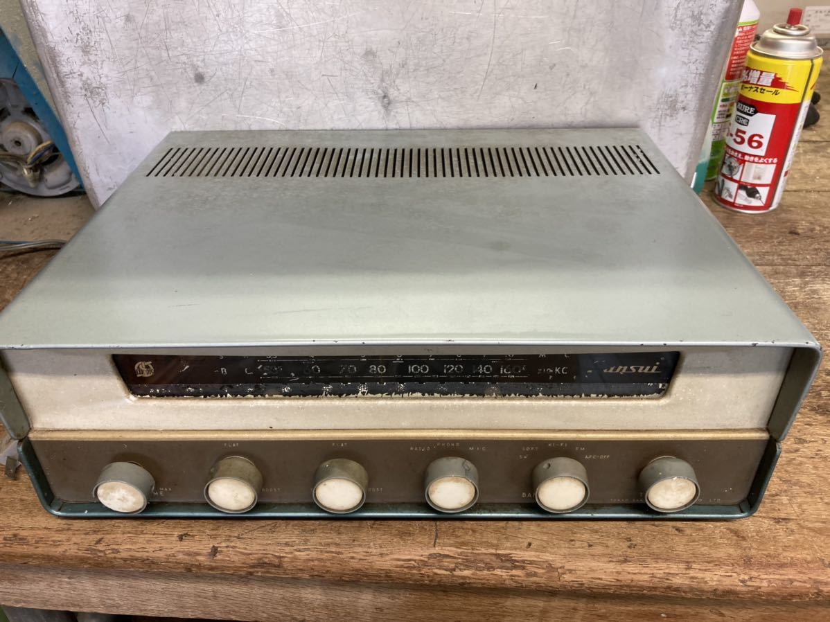 サンスイ昭和レトロ 真空管ラジオ Yahoo!オークション - SANYO