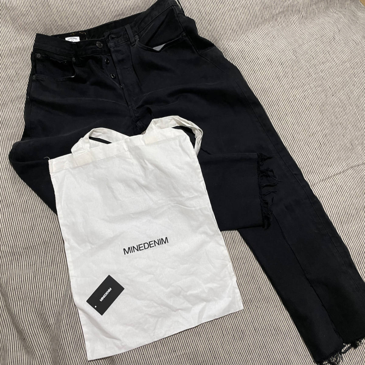 30インチ ブラック 黒 MINEDENIM マインデニム × OLDPARK オールド 