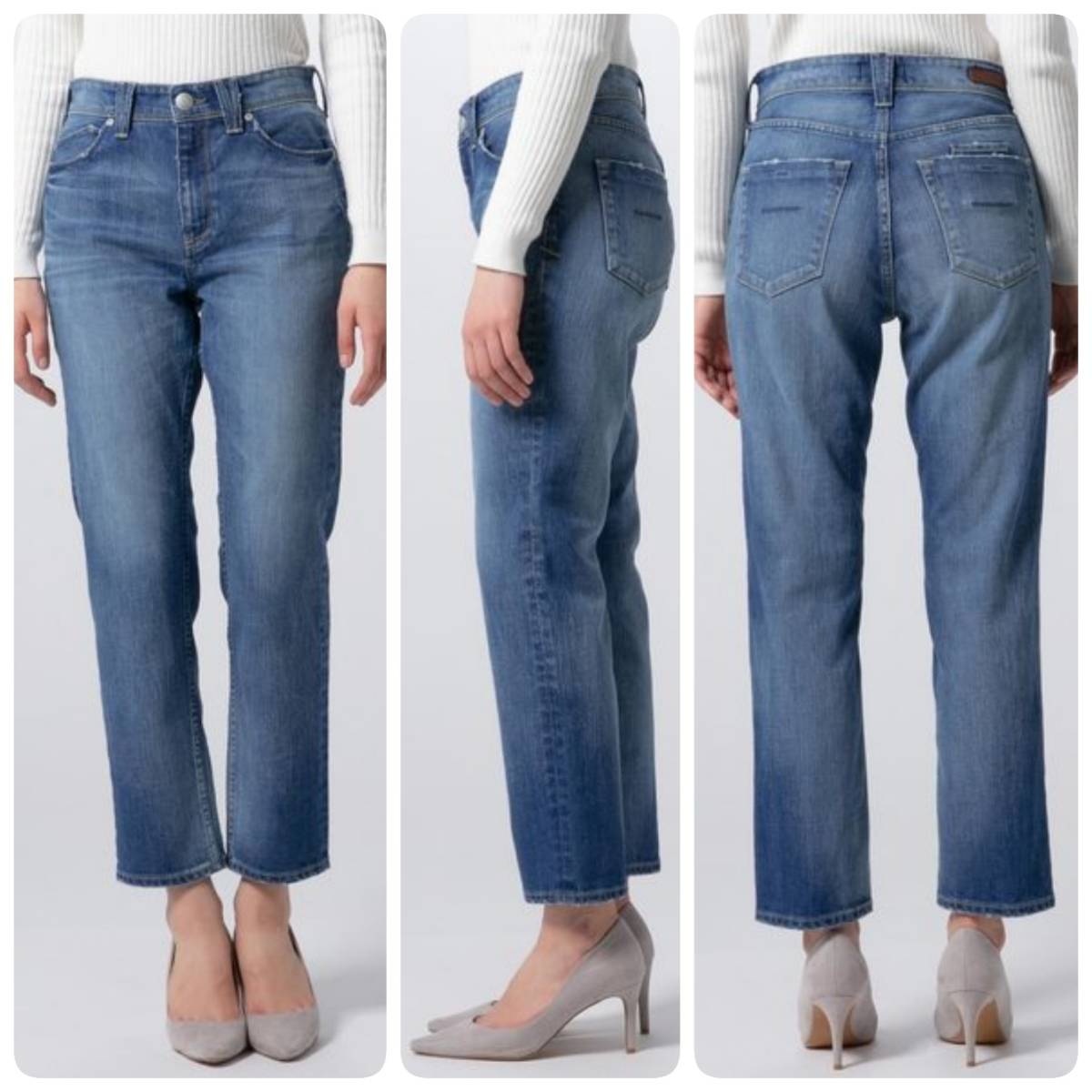 STORY掲載☆新品 YANUK ヤヌーク 新定番 ANNETTE アネット ストレート