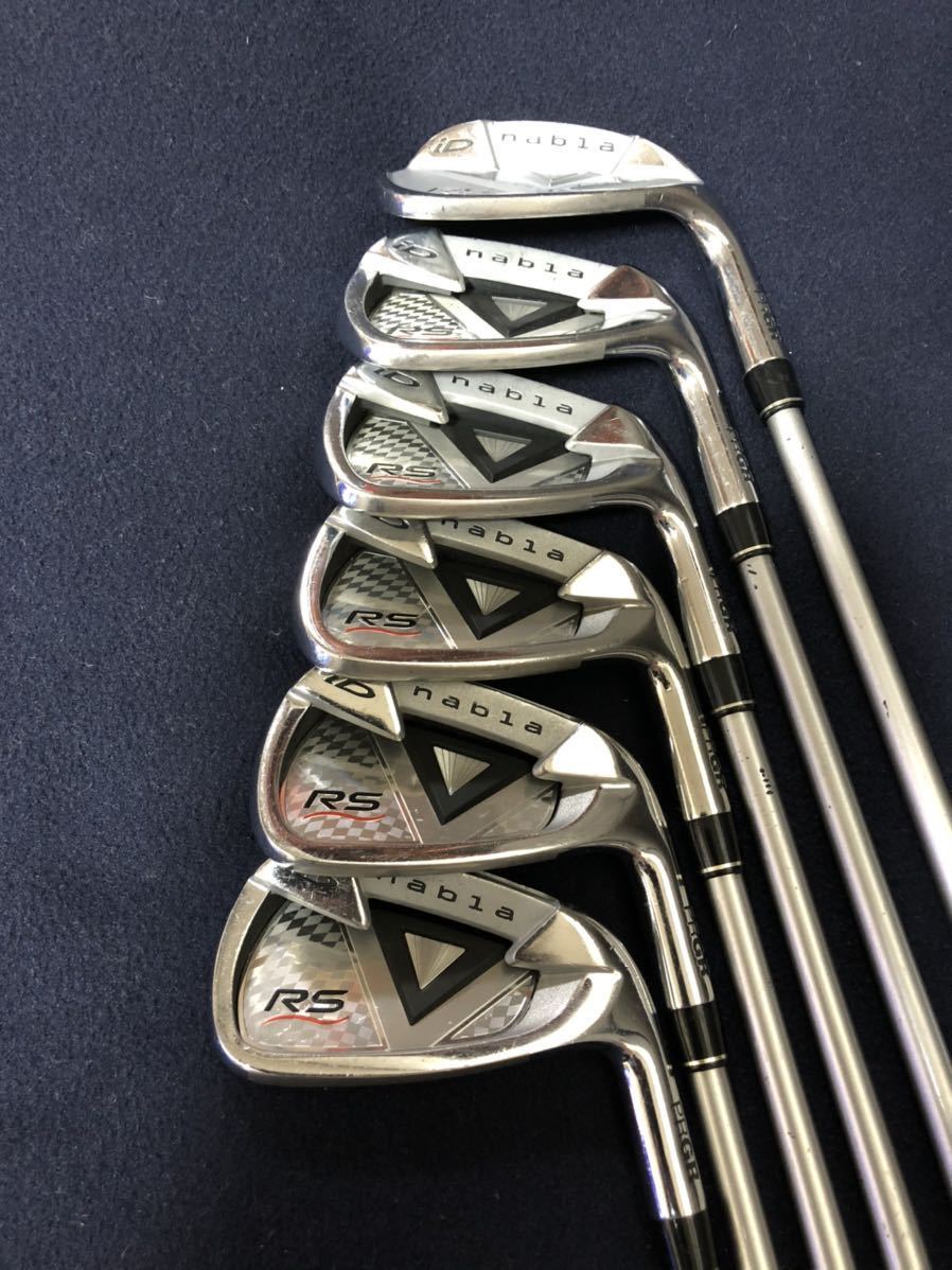 iD nabla RS プロギア PRGR アイアンセット アイアン - 中古アイアン