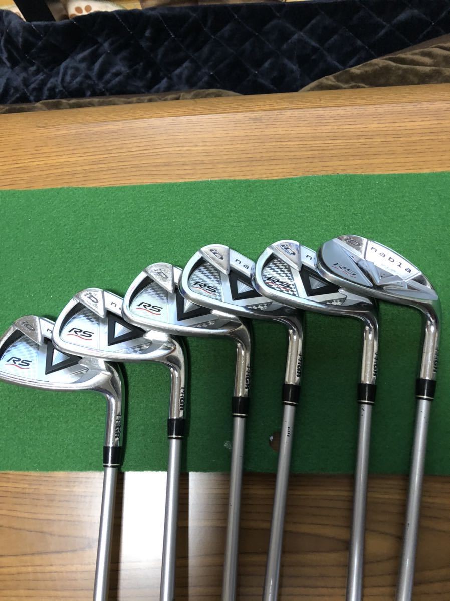 iD nabla RS プロギア PRGR アイアンセット アイアン - 中古アイアン