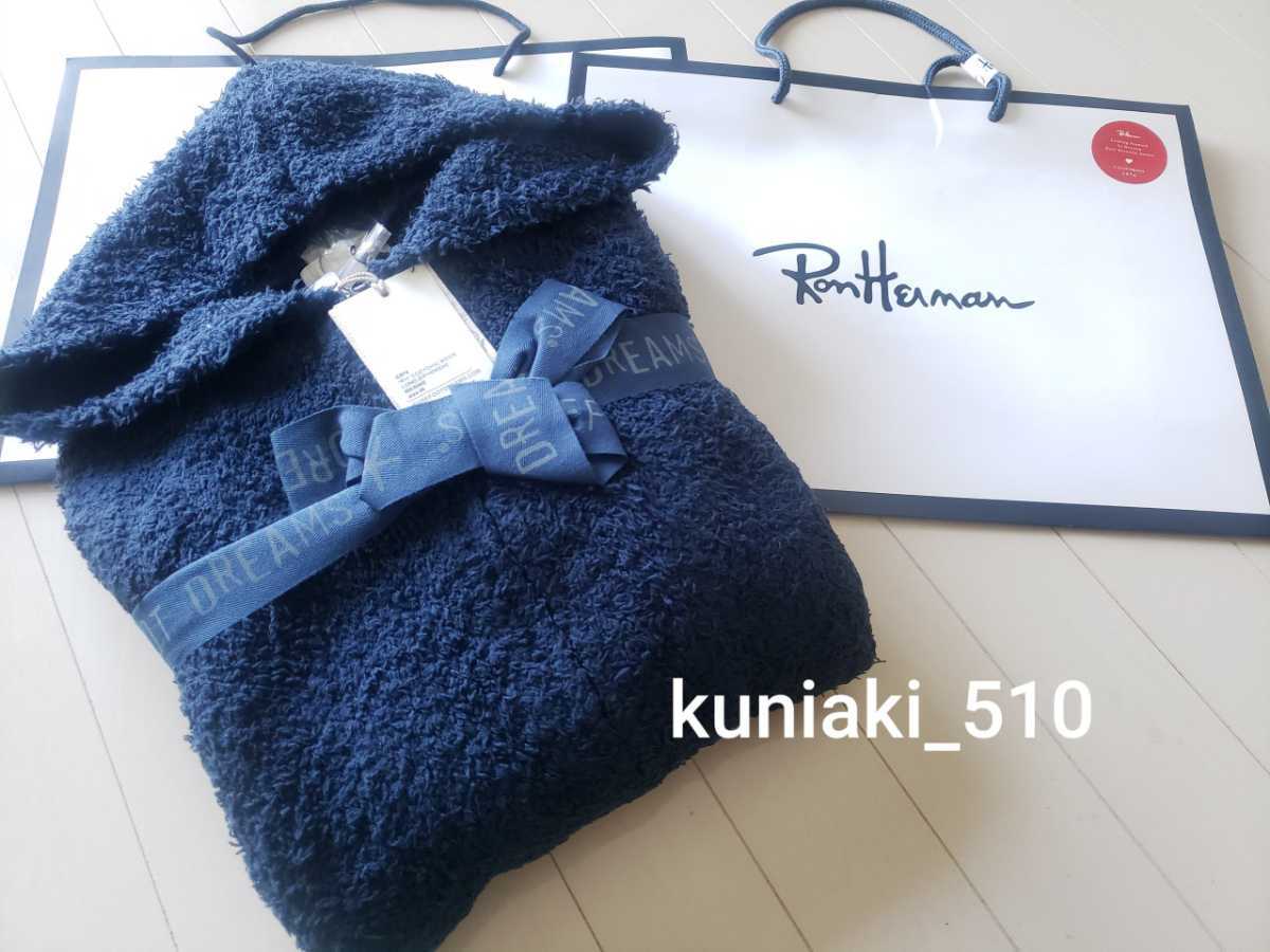 紙袋付き ロンハーマン ベアフット ネイビー L 正規 パーカー ニット