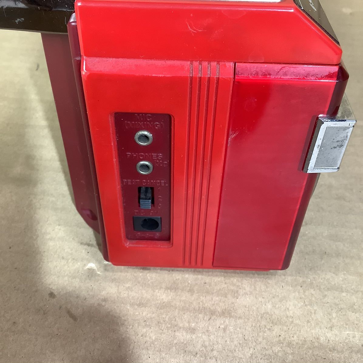 4432 SANYO サンヨー ダブルデッキラジカセ MR-WU4L 横440 縦125 奥85