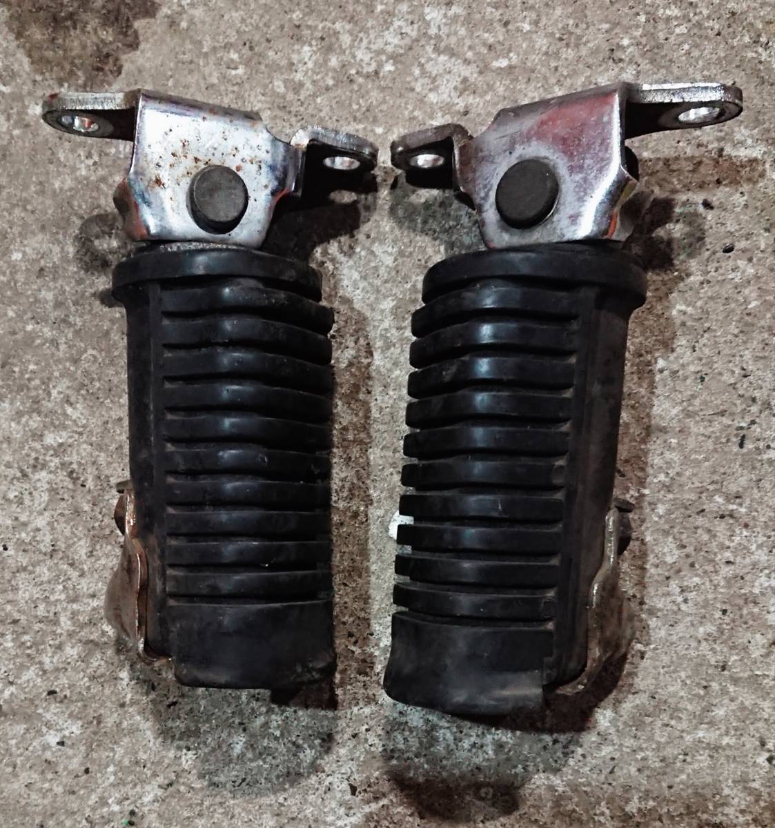 CBX400F HONDA CBX550F 当時物 純正 フロントステップ リアステップ