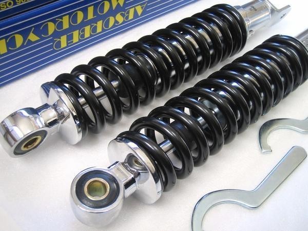★ローダウン! BLACK 290mm リアサスSET *シグナス125X *マジェスティ125 *MAXAM *マジェステイC
