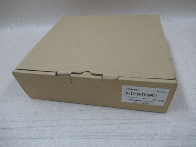 ZD1 8674※未使用品 岩通 IX-12IPKTD(WHT) 12ボタンIP標準電話機・祝