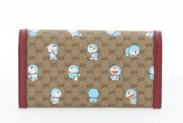 希少！GUCCI xドラえもん 長財布 GUCCI（グッチ） 財布 レディース ブランド ドラえもん 長財布 PVC