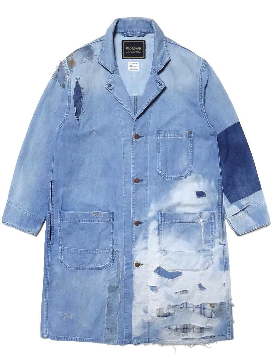 ANACHRONORM アナクロノーム 【8oz Denim Shop Coat サイズ01