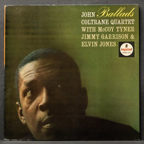 送料無料，得価 米オリジナル JOHN COLTRANE 艶ありオレンジ BALLADS ジョンコルトレーン IMPULSE(ジャズ一般)｜売買されたオークション情報、yahooの商品情報をアーカイブ公開 - オークファン ジャズ一般