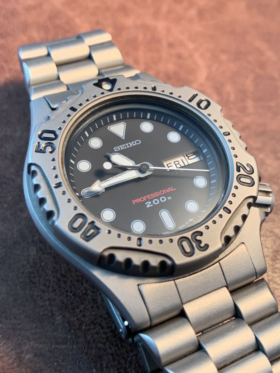 セイコー/SEIKO ◇ダイバー プロフェッショナル/200m ◇7C43-6A10 