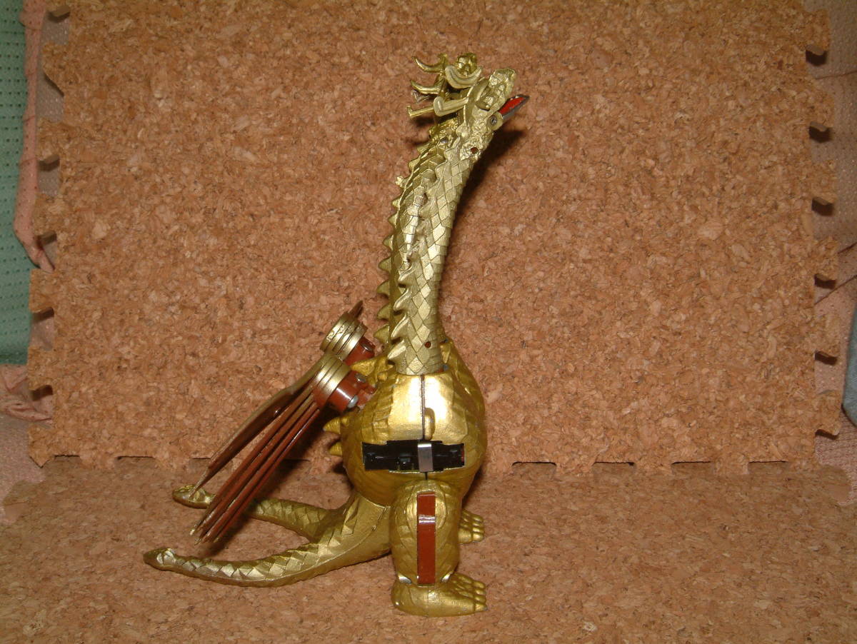キングギドラ ブルマァク ジンクロン 昭和レトロ希少 Z合金 欠品有り