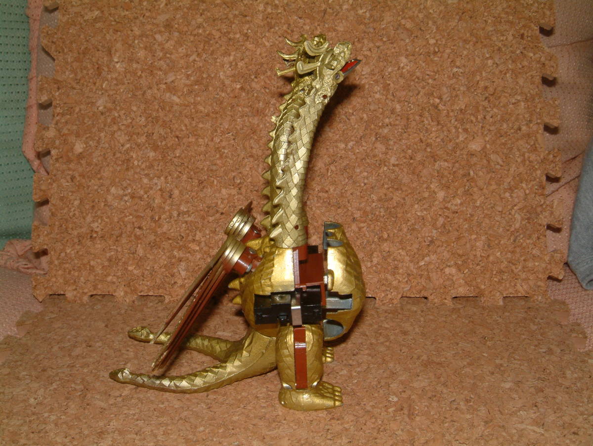 キングギドラ ブルマァク ジンクロン 昭和レトロ希少 Z合金 欠品有り