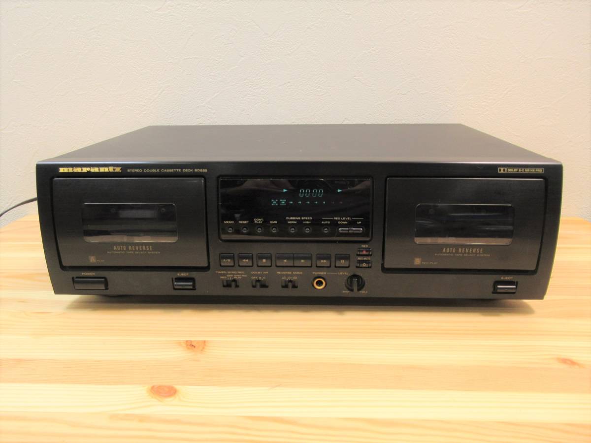 marantz ダブルカセットデッキ - 公式 PMD510 マランツ OK 再生 2026年