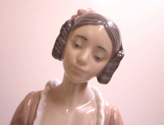 希少 絶版 リヤドロ 午後のひと時 限定1500体 NO492 フィギュリン